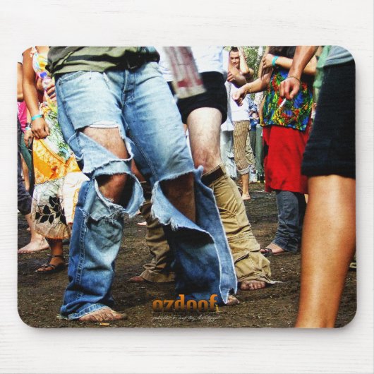 ダンスフロアブリーチズ#40マウスパッド マウスパッド (正面)