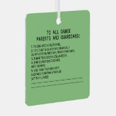 ダンスペアレントリマインダーシープセージ メタルオーナメント (正面右)