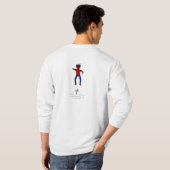 ダンスペアレントリマインダーAppleユニセックス長袖 Tシャツ (裏面フル)