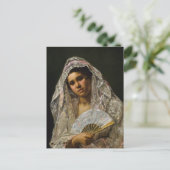 ダンスペインのサ |メアリー・カッサット ポストカード (スタンド正面)