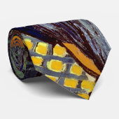 ダンスホールインアルルヴァンゴッホファインアート ネクタイ (ロール)