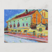 ダンスホールBellevue、Obverse by Ernst Ludwig Kirch ポストカード (正面)