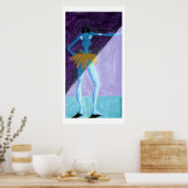 ダンスポスターの後 ポスター (キッチン)