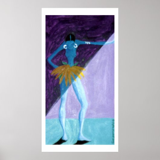 ダンスポスターの後 ポスター (正面)