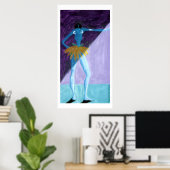 ダンスポスターの後 ポスター (ホームオフィス)