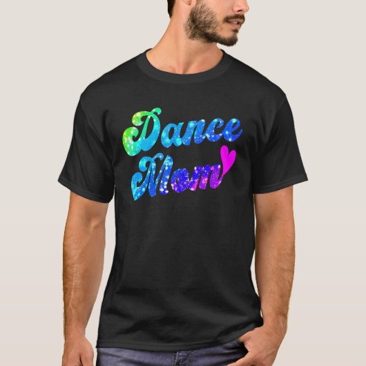 ダンスママ踊りママ母 Tシャツ (正面)