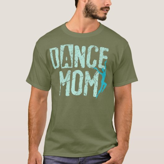 ダンスママ踊りモンマイマザーディスコプレミアム Tシャツ (正面)