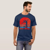ダンスママ踊りモンマイマザーディスコ Tシャツ (正面フル)