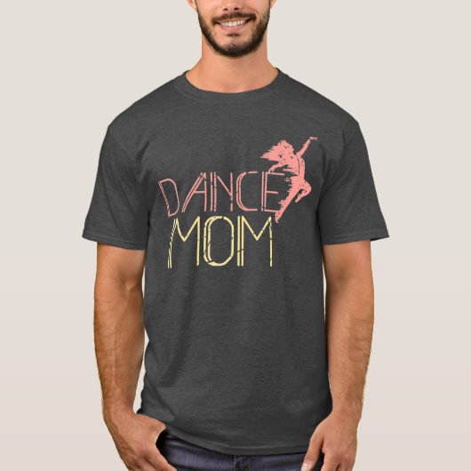 ダンスママ踊りモンマイマザーディスコ Tシャツ (正面)