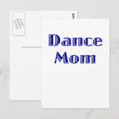 ダンスママ ポストカード (正面/裏面)