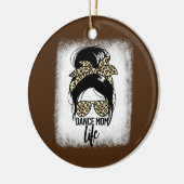 ダンスマムライフメッシーブンバレリーナマムギフトダンス セラミックオーナメント (左)