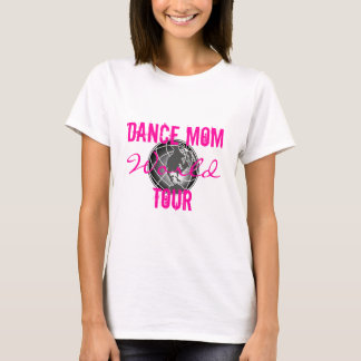 ダンスマムワールドツアーとバック詳細 Tシャツ