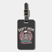 ダンスマ生き延びマのコンプウィークエンド ラゲッジタグ (正面縦)
