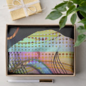 ダンスミュージックダンサーのデコページ 薄葉紙 (ギフト)