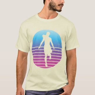 ダンスメルボルンシャッフルガールシャッフルダンス Tシャツ