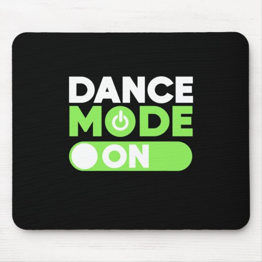ダンスモードオン マウスパッド (正面)