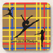 ダンスライクピートモンドリアンアモダンート コースター (正面)