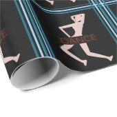 ダンスラッピング紙 ラッピングペーパー (ロールコーナー)