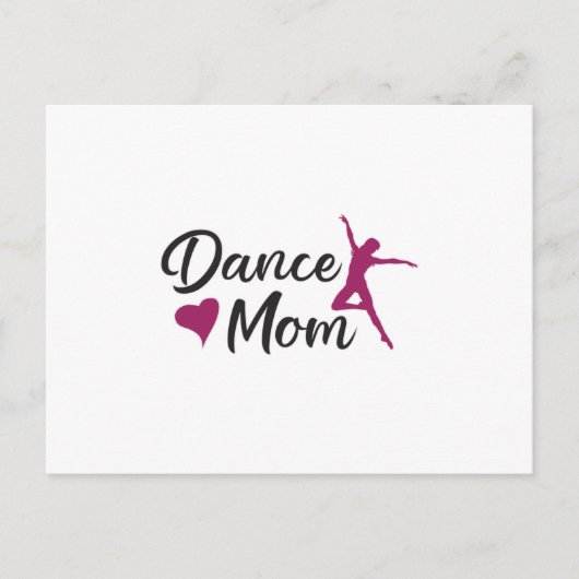 ダンスラブ踊りパーティースポーツダンサーギフトアイディア ポストカード (正面)