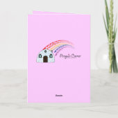 ダンスリサイタルおめでとうカード カード (裏面)