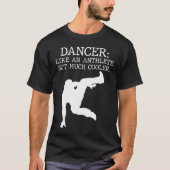 ダンスリサイタルダンサー卒業カッコいい踊り少年 Tシャツ (正面)