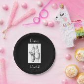 ダンスリサイタル紙プレート ペーパープレート (パーティー)