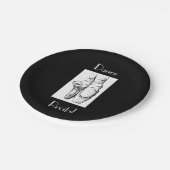 ダンスリサイタル紙プレート ペーパープレート (アングル)