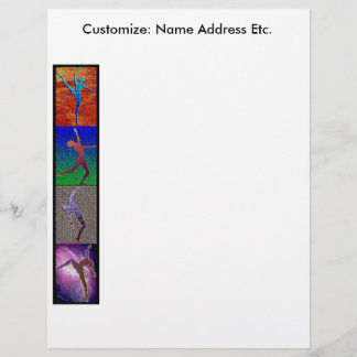 ダンスレターヘッド レターヘッド