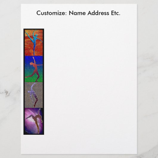 ダンスレターヘッド レターヘッド (正面)