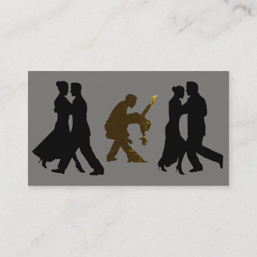 ダンスレッスン 名刺 (裏面)