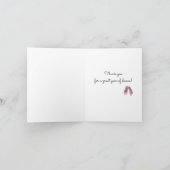 ダンス先生サンキューカード カード (内部)