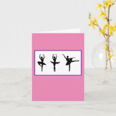 ダンス先生サンキューカード カード (黄色い花)