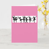 ダンス先生サンキューカード カード (黄色い花)