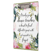 ダンス先生サンキューダンス先生 クリップボード (左)