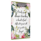 ダンス先生サンキューダンス先生 クリップボード (右)