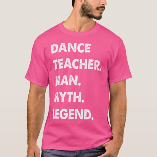 ダンス先生マン神話の伝説 Tシャツ (正面)