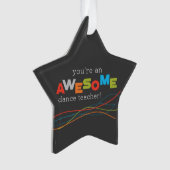 ダンス先生感謝の日素晴らし, オーナメント (正面)