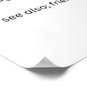 ダンス先生感謝ギフトダンス先生ギフト ポスター (角)