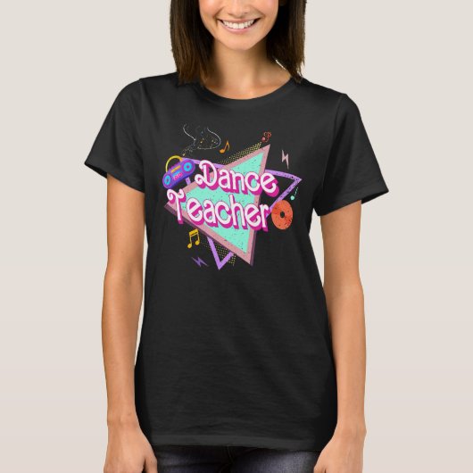 ダンス先生新学期初日の感謝 Tシャツ (正面)