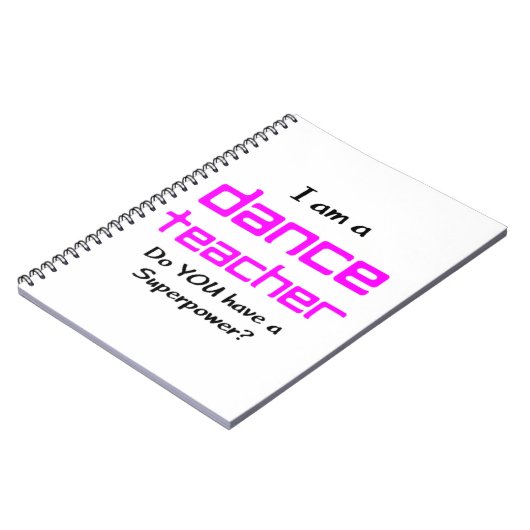 ダンス先生 ノートブック (左側)