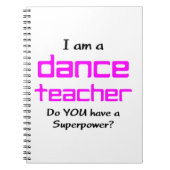 ダンス先生 ノートブック (正面)