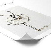 ダンス写真付きのダンス引用文 ポスター (角)