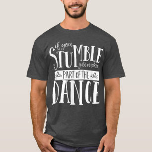 ダンス動機シャツバレエ，ジャズ，タップ,ヒップホップ Tシャツ