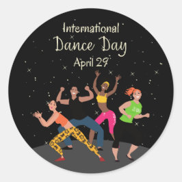 ダンス国際的の日 | World Dance Day ラウンドシール