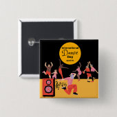 ダンス国際的の日 | World Dance Day 缶バッジ (正面&裏面)