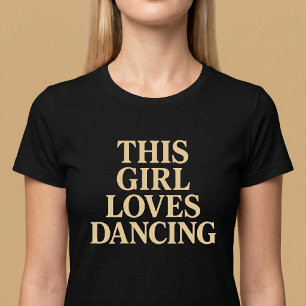 ダンス大好きガールTシャツ Tシャツ