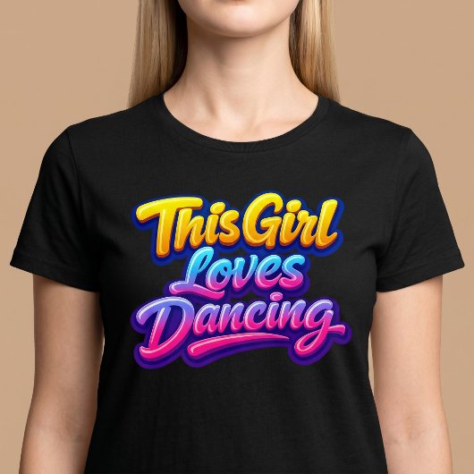 ダンス好き女子Tシャツ Tシャツ