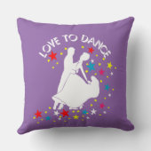 ダンス好き クッション (裏面)