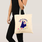 ダンス好き トートバッグ (正面(商品))