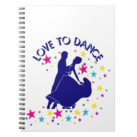 ダンス好き ノートブック (正面)